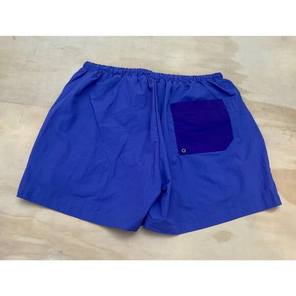 MANRESA Nylon Polyester Spandex Adjustable Waist Shorts Men's Blue SIZE XL - Picture 7 of 7